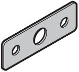 Distanzblech 60 x 20 x 0,75 mm