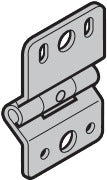 Scharnier SA002 RAL 9002