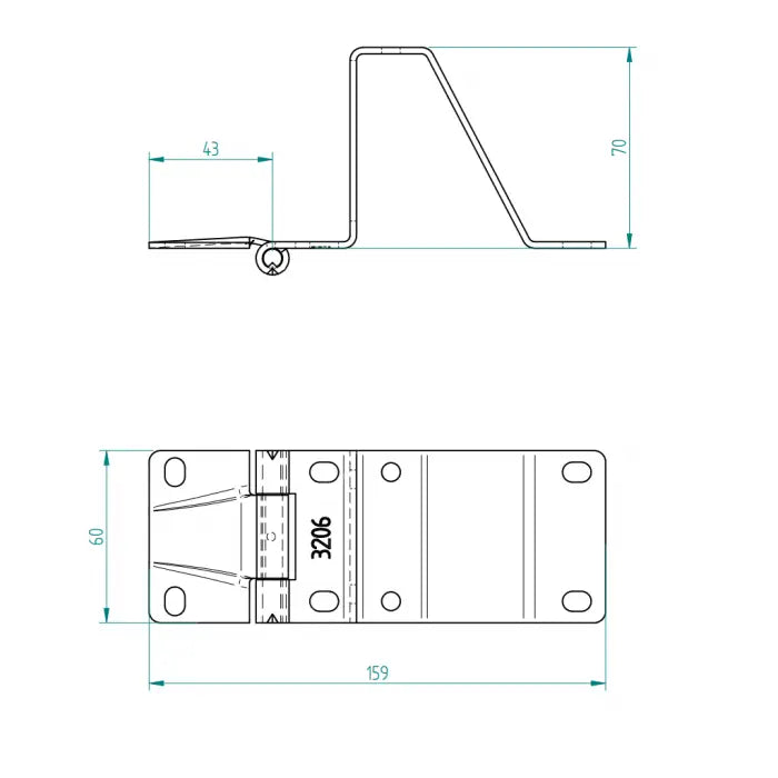 ConDoor ST9V Zubehör Fingersafe-Komplettsatz