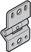 Scharnier SA002 RAL 9002

