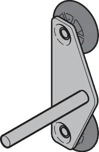 Tandemlaufrolle TL005, Gewicht > 170kg