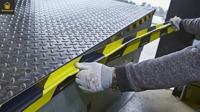 DockMag Spaltabdichtung SAML 60, 4500 mm für Verladerampen

DockMag Abdichtprofil für Hebebühnen

DockMag Spaltabdichtung SAML 60 Seitenansicht

Abdichtprofil DockMag SAML 60 Detailansicht

DockMag Abdichtung 4500 mm robustes Profil

DockMag Spaltabdichtung SAML 60 montiert an Verladerampe

Abdichtung für Industrietore DockMag SAML 60

DockMag Spaltabdichtung witterungsbeständig

DockMag Abdichtprofil für Industriehallen

DockMag Spaltabdichtung SAML 60 Komplettansicht