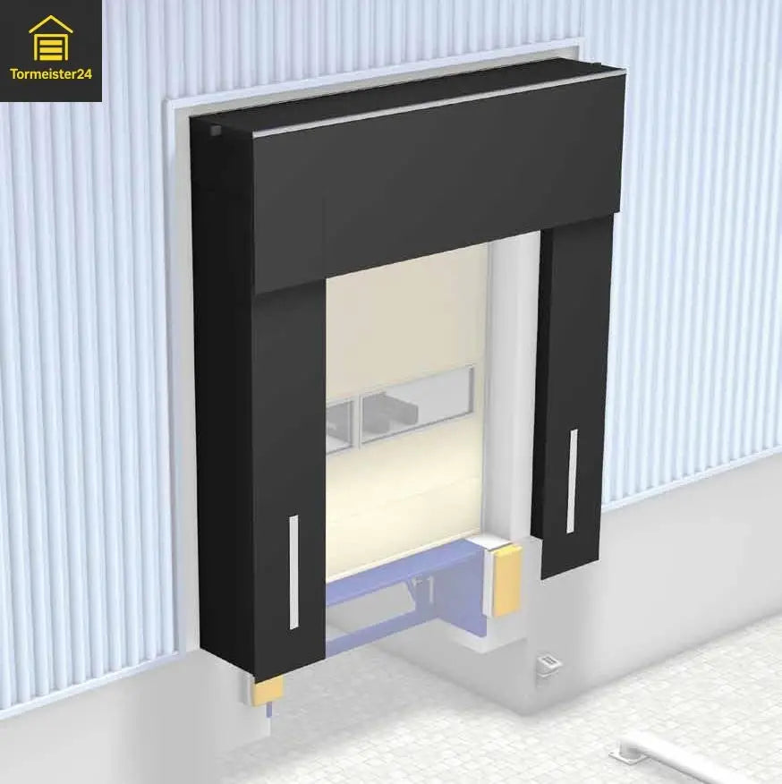 Torabdichtung Shelter 3450x3400 mm Verladetechnik